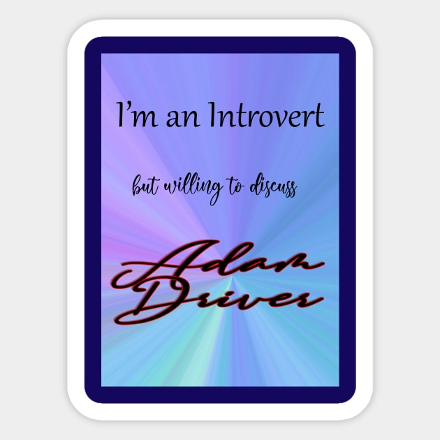 Introvert Sticker by bluebutterfly2777